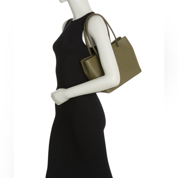 Marc Jacobs Logo Embossed Saffiano Leather Small Tote - Beech - Picture 5 of 8